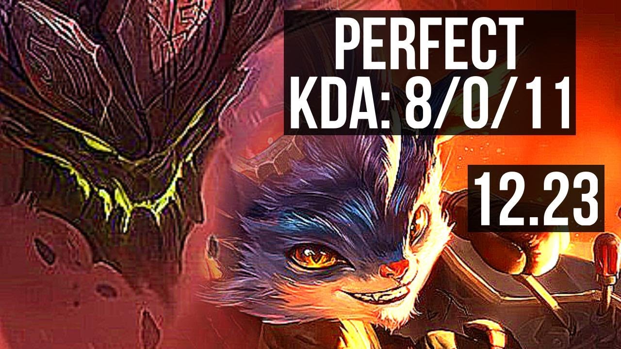 MALPHITE vs RUMBLE (MID) | 8/0/11, Legendary | KR Diamond | 12.23