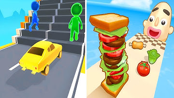 Shape Shifting Vs Sandwich Runner Gameplay Walkthrough Update (vs Part 30)
