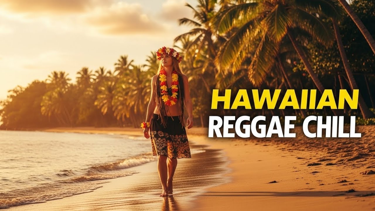 Island Reggae Chill 🌊 Hawaiian Beach Relaxation