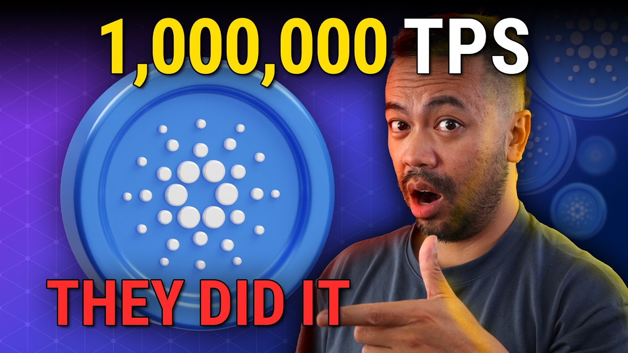 1M TPS!!! Cardano Outperforms Everything. Cardano Hydra