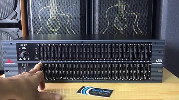 [Sơn Ca Audio] Review và hướng dẩn sử dụng Equalizer (lọc xì) DBX 1231 hàng chuẩn