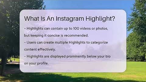 What Is An Instagram Highlight? - Everyday-Networking