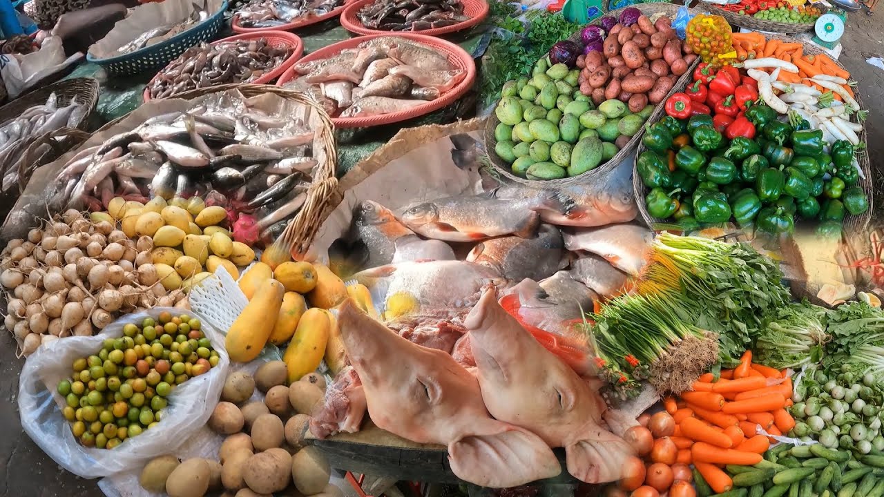Market Compilation Amazing Market Food Compilation Fresh Market Food 2023 Collection - YouTube
