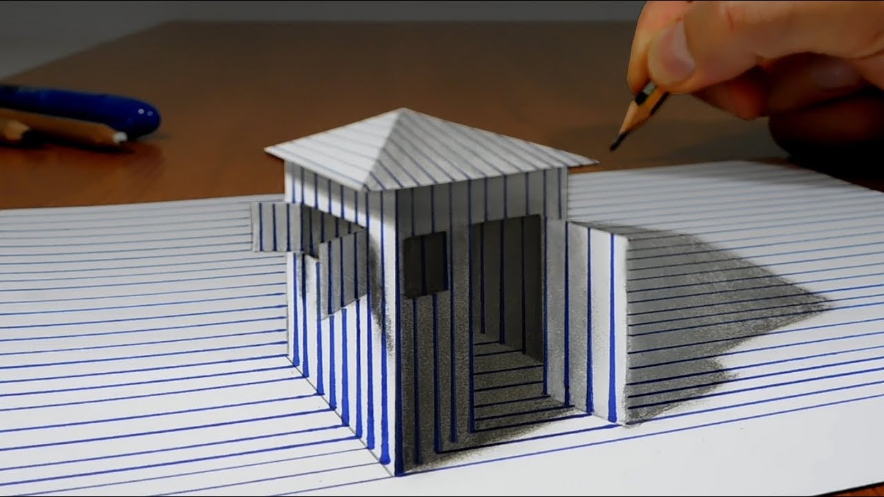 La Casa de Papel   3D Trick Art on Paper