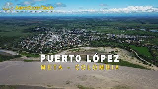 Puerto López - Meta, Vuelo con drone