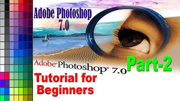 Adobe Photoshop Tutorial for Beginners part 2 || Adobe photoshop 7.0