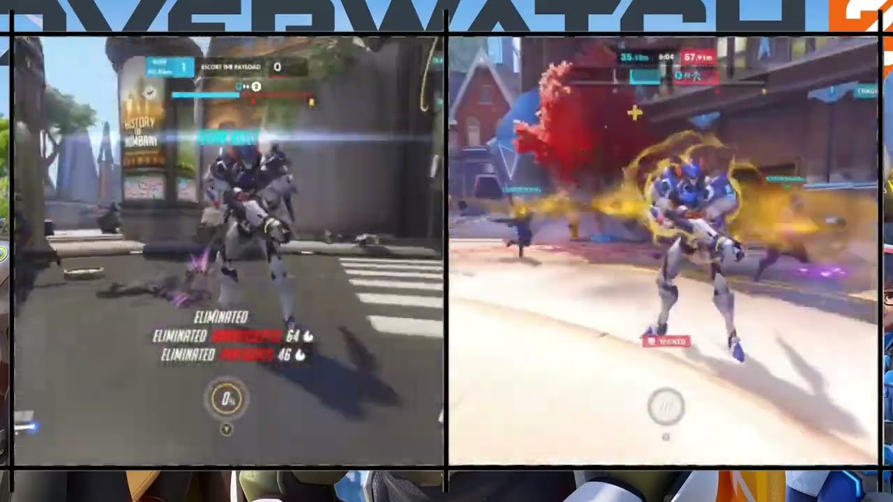 Overwatch VS Overwatch 2 - Side By Side