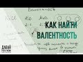 ВАЛЕНТНОСТЬ элемента и всё о НЕЙ