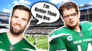 Is Joe Flacco BETTER THAN SAM DARNOLD
