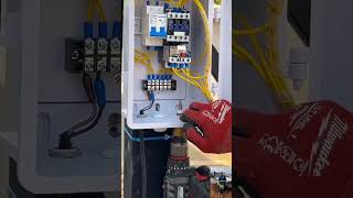 PANEL INSULATION #electrical #electrician #electricworks #tools #drillmachine