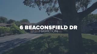 📍🏠6 Beaconsfield Dr, Hamilton, Ontario