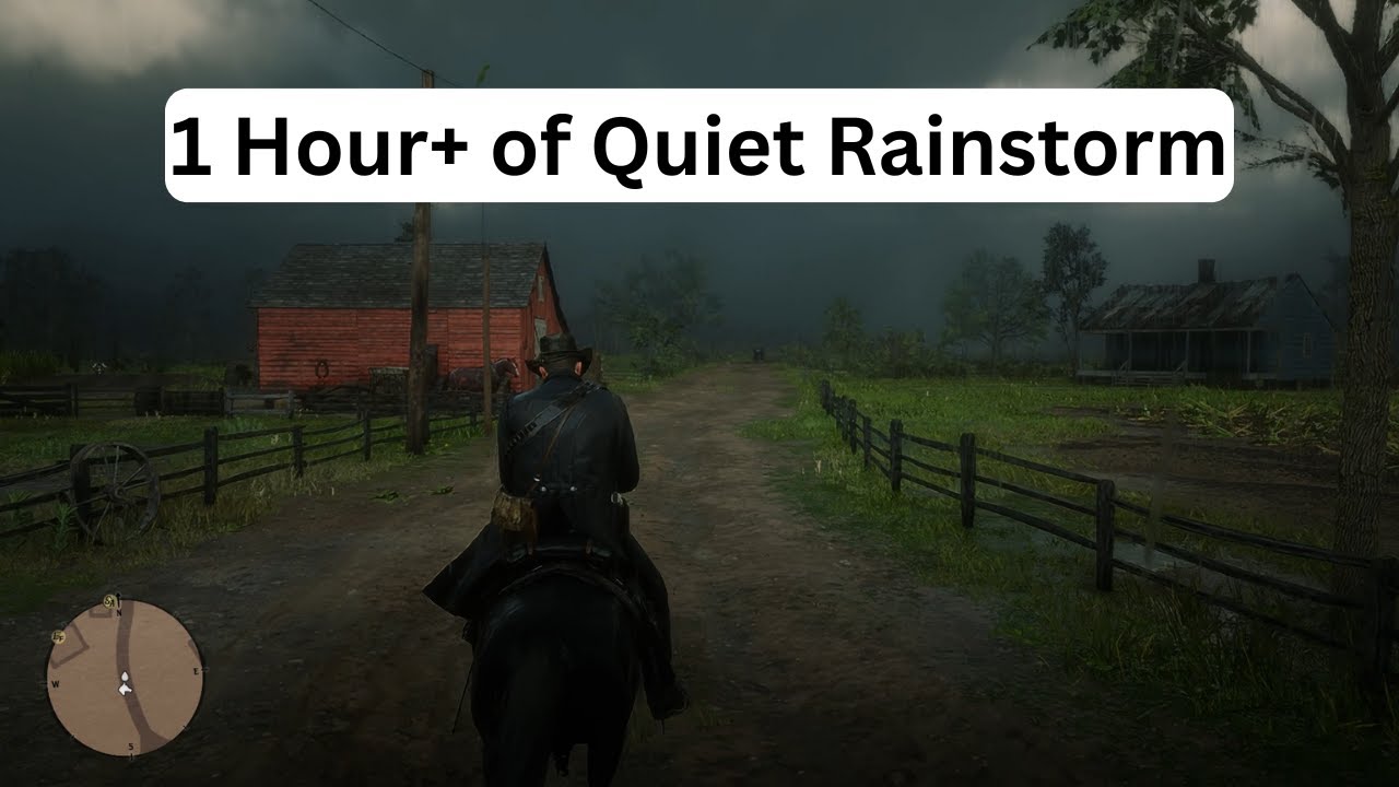 Arthur Riding Through the Storm (1 Hour+) | Red Dead Redemption 2