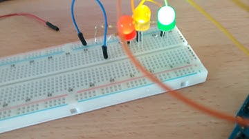 ENCENDER 3 LEDS CON ARDUINO