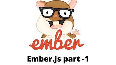 Ember js -  Tutorial  #1