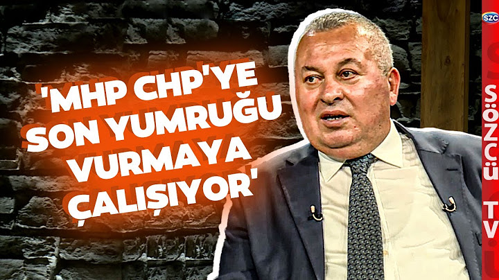 'Son Yumruğu Vurmaya Çalışıyor' Cemal Enginyurt'tan Gündem Olacak MHP Yorumu