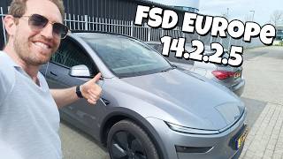Tesla FSD Europe 14.2.2.5 Full Self Driving (Supervised) '26 Model Y HW4