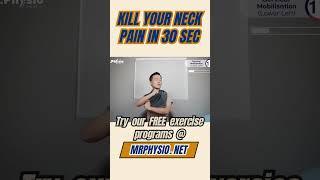 Looking for neck pain relief? Do this self-treatment for neck pain!