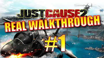 Just Cause 2 Walkthrough - Part 1 - Welcome to Panau (100% Completion)