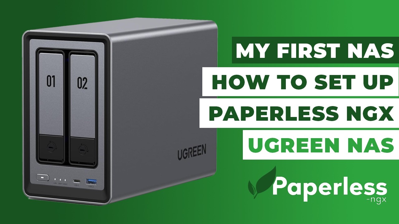My First NAS: Paperless NGX Container Set-Up Guide - YouTube