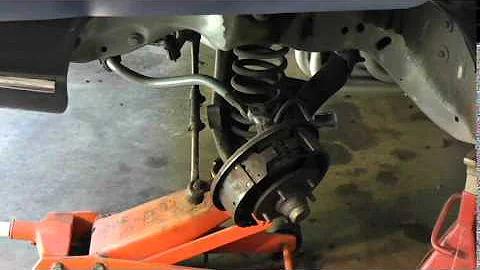 front coil spring removal without spring compressor