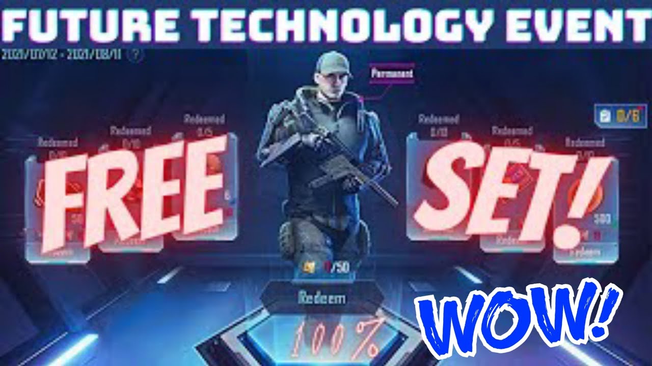 FUTURE TECHNOLOGY EVENT  ( FREE DRESS ) I GOT THAT SET