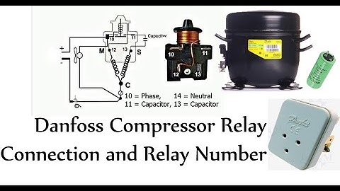 Danfoss Compressor Relay Codes With Compressor HP