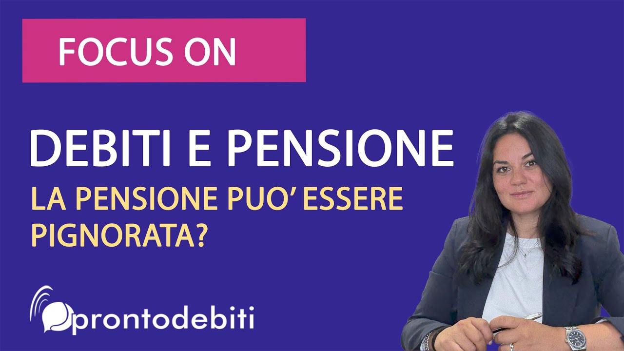Debiti e pensione: la pensione può essere pignorata? 