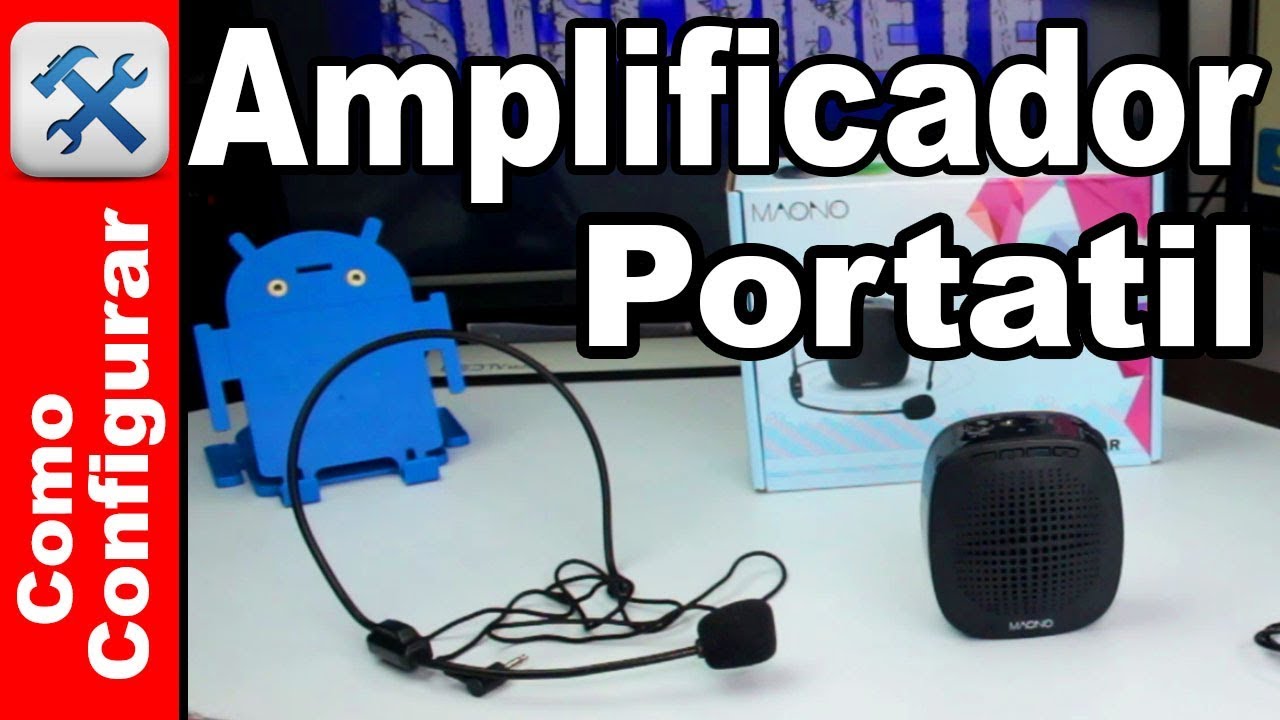 Amplificador De Voz Portatil para Profesores y Docentes - Comoconfigurar 