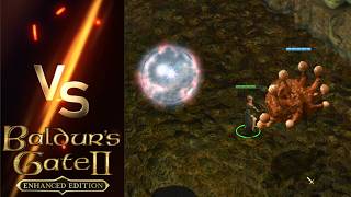 Can Bhaalspawn, Illasera the Quick Beat Beholder in Baldur's Gate 2?