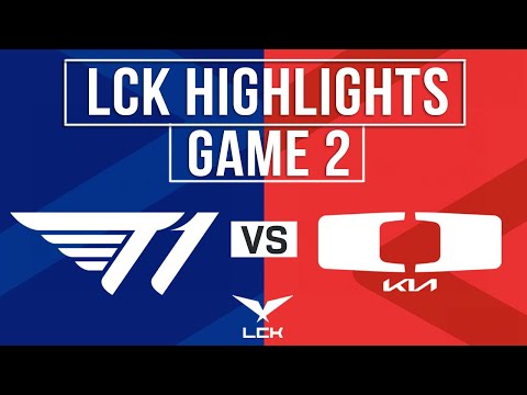 T1 vs DK Highlights Game 2 | LCK 2024 Summer | T1 vs Dplus Kia