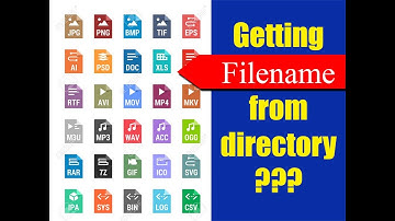 Getting the filenames #TechVlog