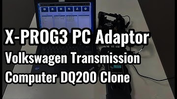 X-PROG3  | Volkswagen Transmission Computer DQ200 Clone | LAUNCH