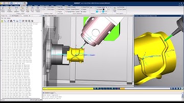 CNC OKUMA Multus U4000 & Vericut 5 axis simultaneously