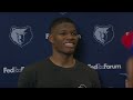 Cedric Coward | 2025 Memphis Grizzlies Training Camp Media Availability