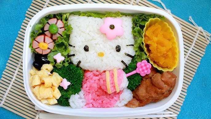 How to Make Cinnamoroll Bento Lunch Box - Video Recipe  Create Eat Happy  :) Easy Kawaii Japanese Home Cooking