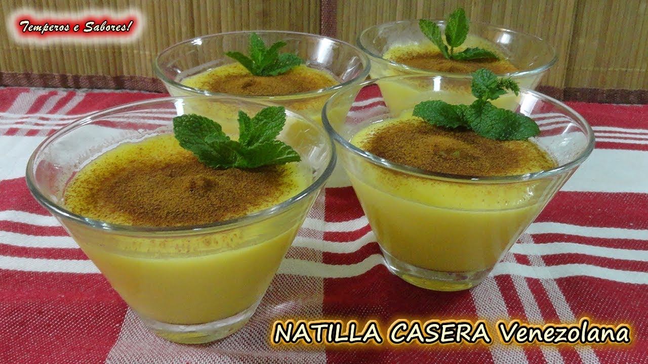 NATILLA CASERA Venezolana, fácil de hacer y deliciosa - YouTube