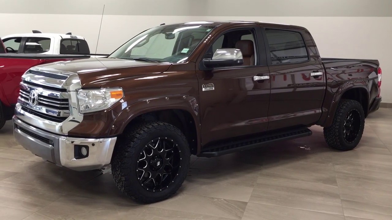2017 Toyota Tundra 1794 Review - YouTube