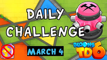 Bloons TD 6 Daily Challenge | Primary | No MK No Powers | March 4 2023