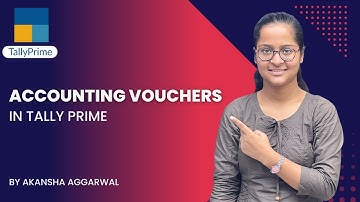 Accounting voucher in tally prime | Types of accounting vouchers | In Hindi