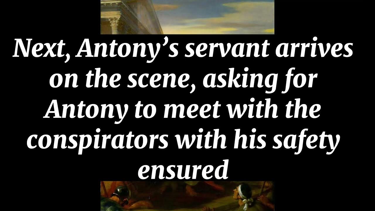 Julius Caesar Act 3 Scene 1 Recap YouTube