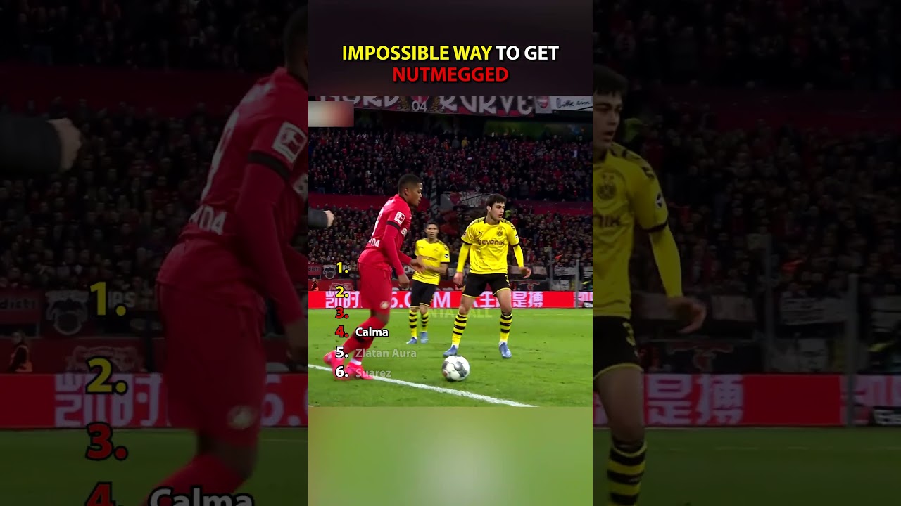 Impossible Way to Get Nutmegged