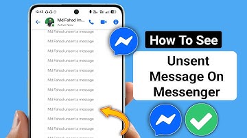 How to See Unsent Messages On Messenger 2025 || see removed messages on messenger 
