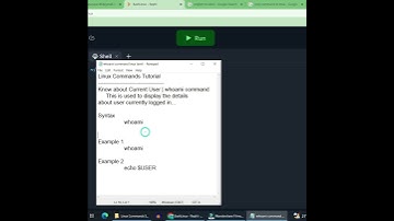 whoami command in Linux Tamil | Display Current User in Linux #shorts