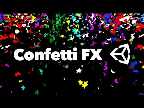 Confetti VFX v2 for Unity 3D