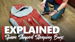 Nemo Spoon Shape Sleeping Bags with Coby