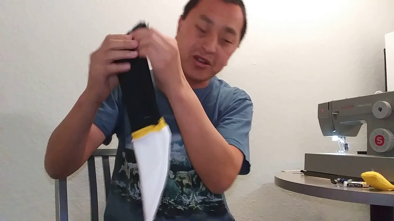 How to turn thick fabric right side out DIY