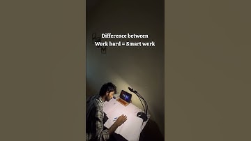 Difference between work and smartwork 🔥 | Study motivation |#neet #ias#motivation#study