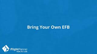iFlightPlanner: Bring Your Own EFB