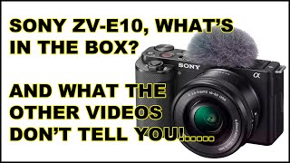 Sony Alpha ZV-E10 Camera What The Other Videos Don&#39;t Tell You!.....