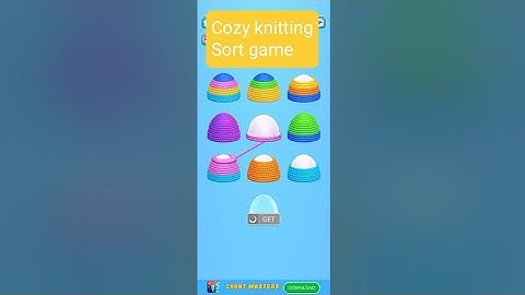 Cozy knitting: Color Sort game LEVEL 11#knitting @antoniodebelen1152